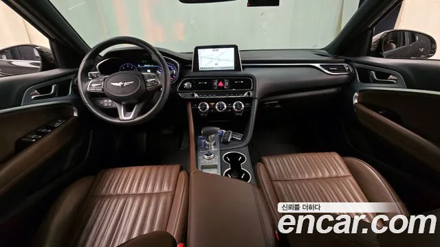 Genesis G70 2018 Коричневый из Кореи