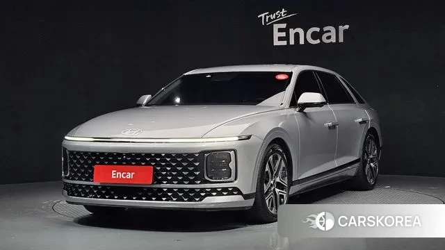 Hyundai Grandeur (GN7) 2023 Серебристо-серый из Кореи