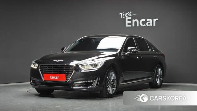 Genesis EQ900 2018 Черный из Кореи