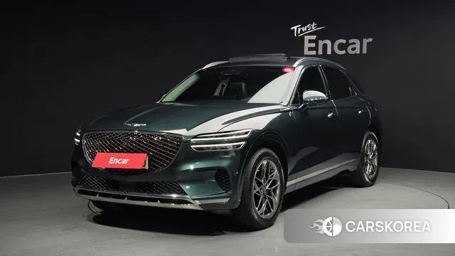 Genesis GV70 2021 Темно-зеленый из Кореи