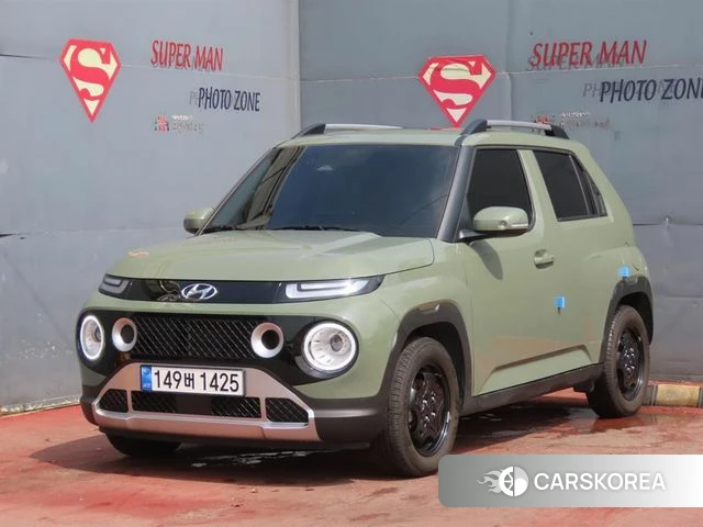 Hyundai Casper 2022 Светло-зеленый из Кореи