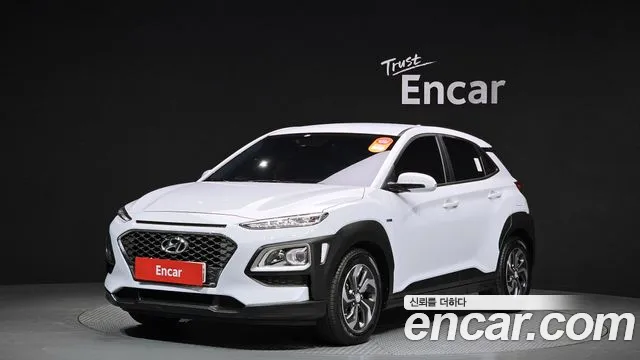 Hyundai Kona Hybrid 2020 Белый из Кореи