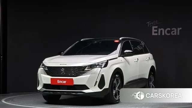 Peugeot 5008 second generation 2022 Белый из Кореи
