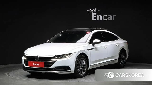 Volkswagen Arteon 2020 Белый из Кореи