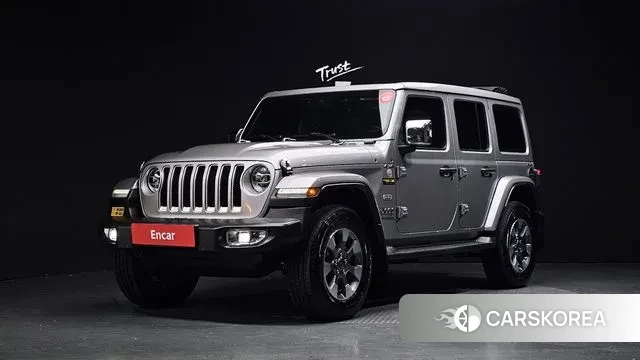 Jeep Wrangler (JL) 2021 Серый из Кореи