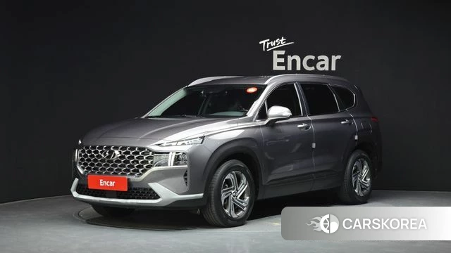 Hyundai The New Santa Fe 2022 Серый из Кореи