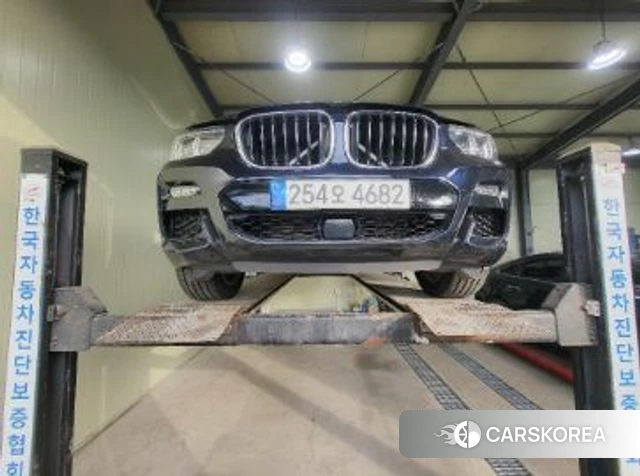 BMW X3 (G01) 2021 Черный из Кореи