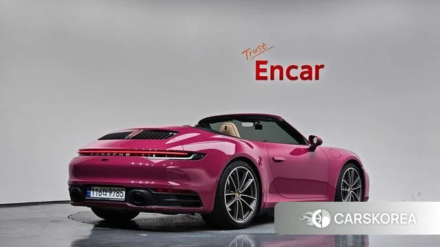 Porsche 911(992) 2024 Фиолетовый из Кореи