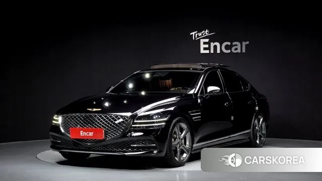 Genesis G80 (RG3) 2020 Черный из Кореи