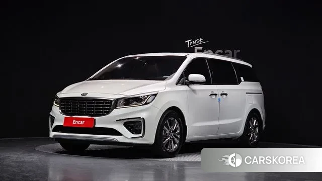 Kia The New Carnival 2019 Белый из Кореи