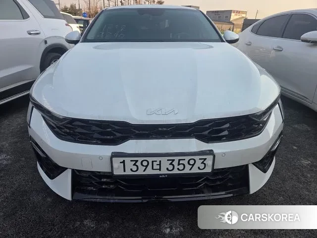 Kia The New K5 3rd generation 2024 Белый из Кореи
