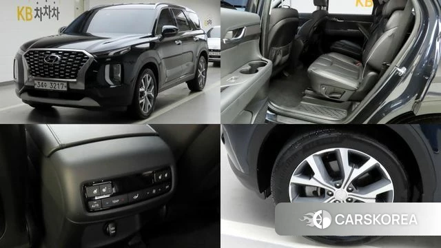 Hyundai Palisade 2019 Синий из Кореи