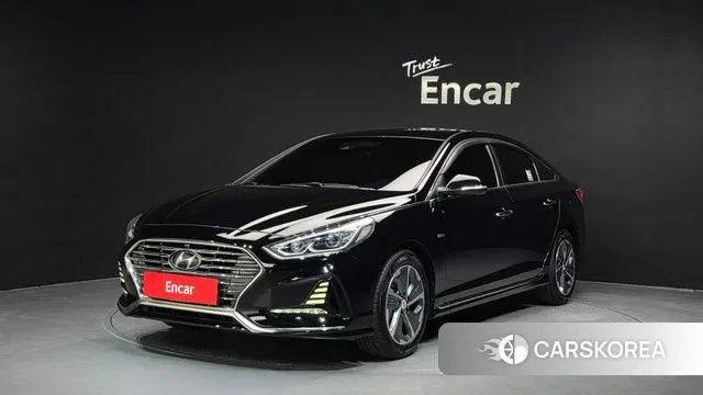 Hyundai Sonata New Rise Hybrid 2018 Черный из Кореи