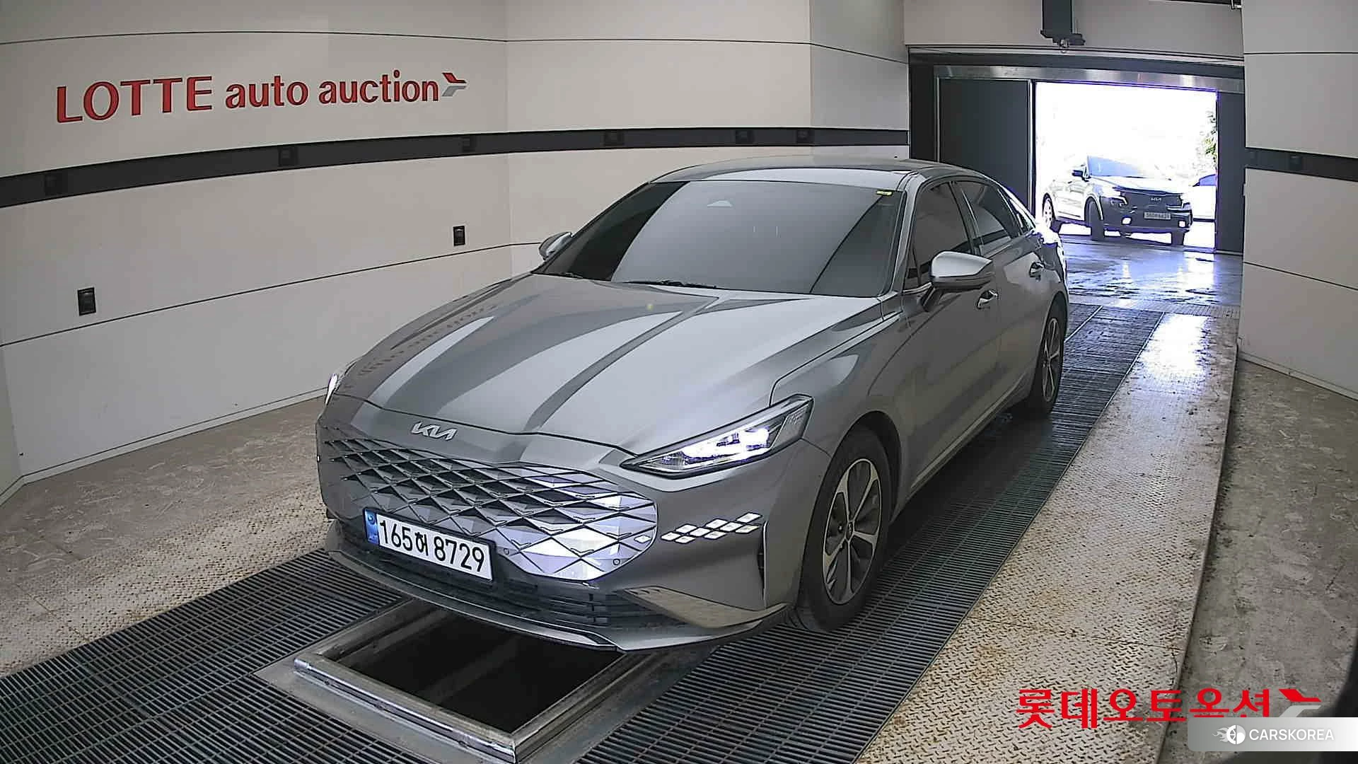 Kia K8 Hybrid 2022 Steelgray из Кореи