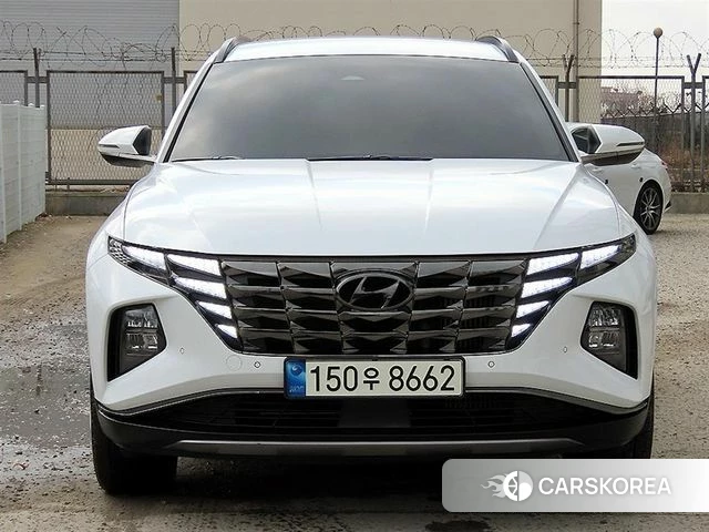 Hyundai Tucson (NX4) 2021 Белый из Кореи