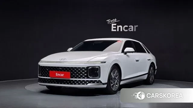 Hyundai Grandeur (GN7) 2024 Белый из Кореи