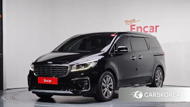 Kia The New Carnival 2019 Черный из Кореи