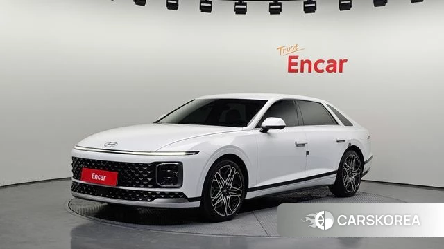 Hyundai Grandeur Hybrid (GN7) 2024 Белый из Кореи