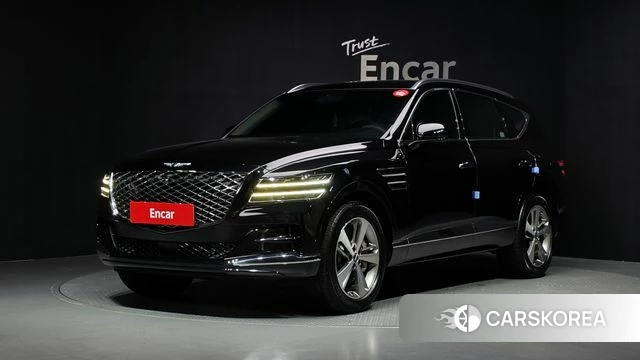 Genesis GV80 2022 Черный из Кореи