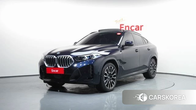 BMW X6 (G06) 2025 Черный из Кореи