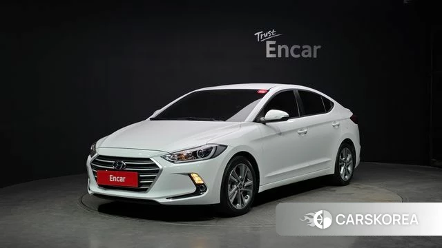 Hyundai Avante AD 2018 Белый из Кореи