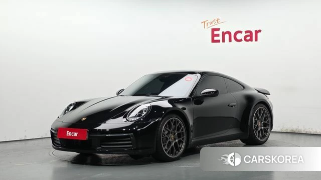 Porsche 911(992) 2021 Черный из Кореи