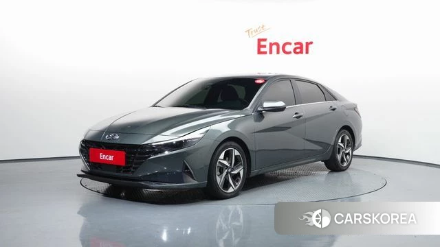 Hyundai Avante (CN7) 2022 Серый из Кореи