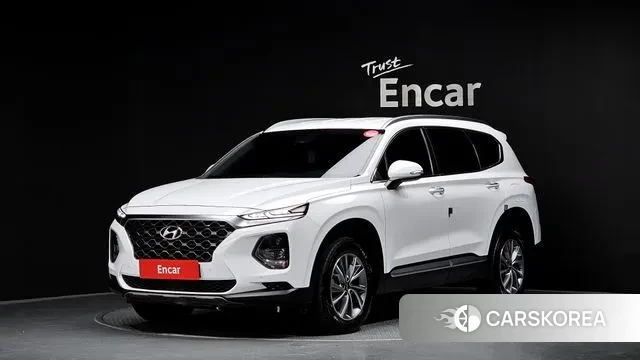 Hyundai Santa Fe TM 2020 Белый из Кореи