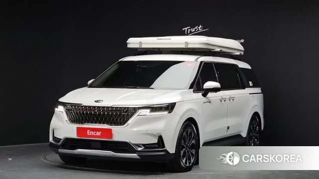 Kia Carnival 4th generation 2020 Белый из Кореи