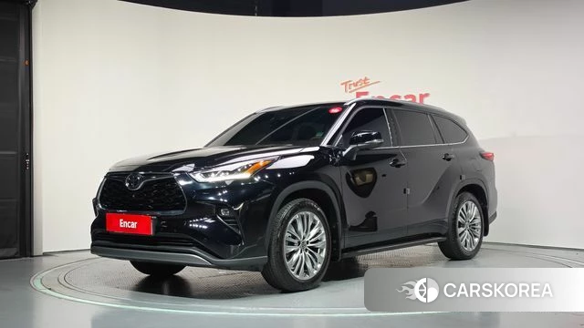 Toyota Highlander 4th Generation 2025 Черный из Кореи