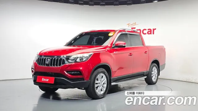 Ssangyong Rexton Sports Cannes 2020 Красный из Кореи