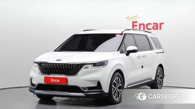 Kia Carnival 4th generation 2021 Белый из Кореи