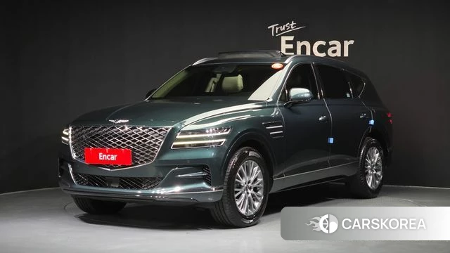 Genesis GV80 2020 Темно-зеленый из Кореи