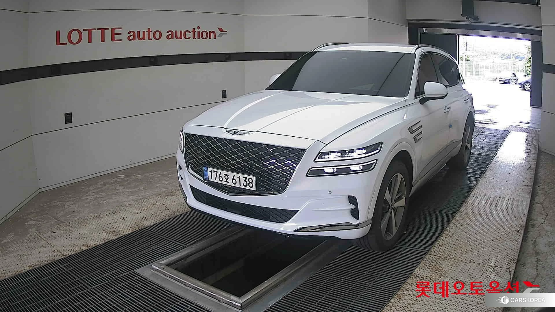 Hyundai GV80 2022 Белый из Кореи