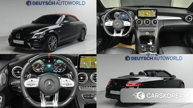 Mercedes-Benz C-Class W205 2019 Черный из Кореи