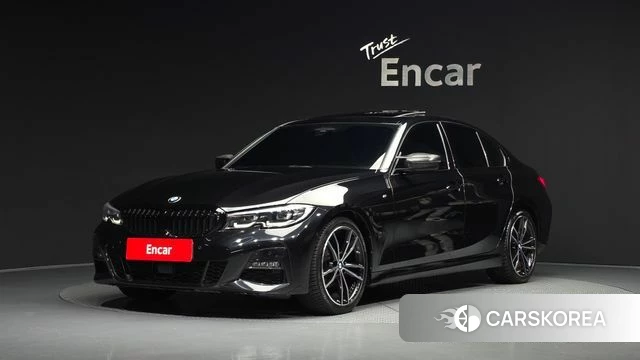 BMW 3 Series (G20) 2022 Черный из Кореи