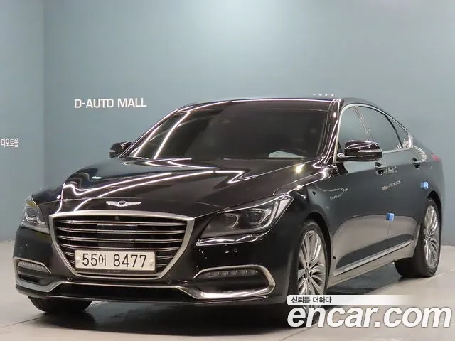 Genesis G80 2018 Черный из Кореи