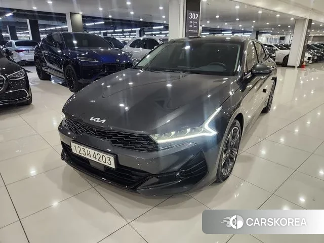 Kia K5 3rd generation 2022 Серый из Кореи