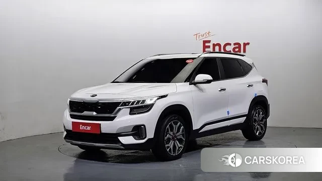 Kia Seltos 2021 Белый из Кореи