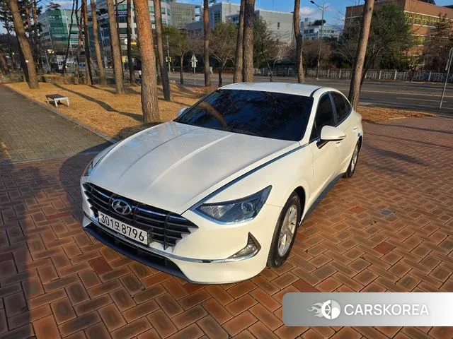 Hyundai Sonata (DN8) 2020 Белый из Кореи