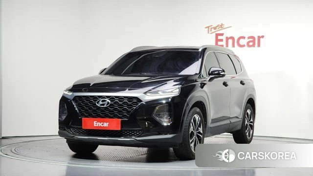 Hyundai Santa Fe TM 2019 Черный из Кореи