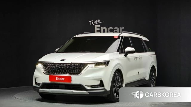 Kia Carnival 4th generation 2021 Белый из Кореи