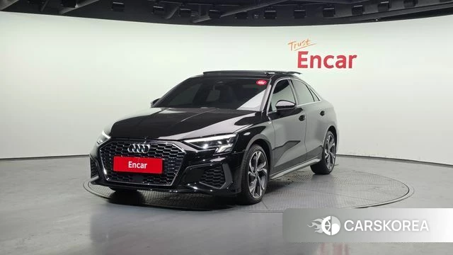 Audi A3 (8Y) 2023 Черный из Кореи