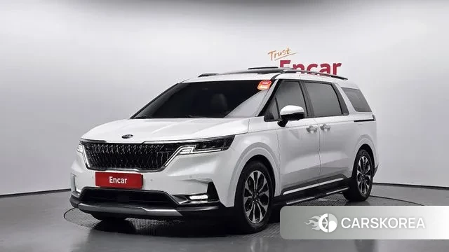 Kia Carnival 4th generation 2021 Белый из Кореи