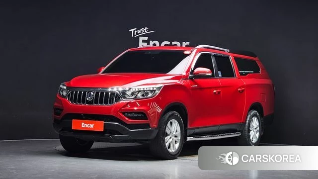 Ssangyong Rexton Sports Cannes 2020 Красный из Кореи