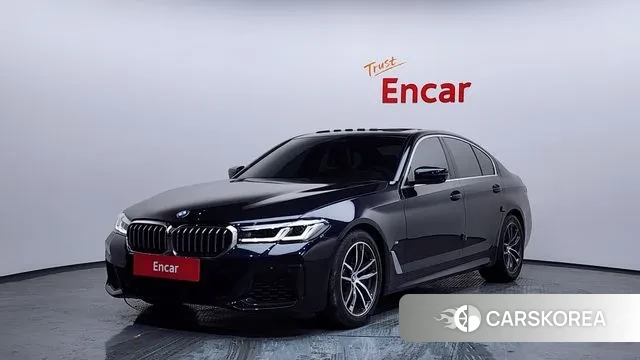 BMW 5 Series (G30) 2023 Черный из Кореи