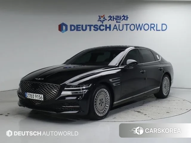 Genesis G80 (RG3) 2021 Черный из Кореи