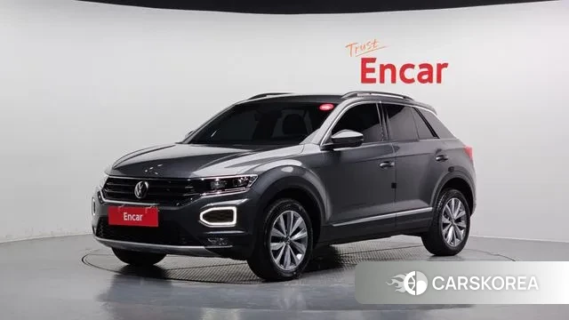 Volkswagen T-Roc 2021 Серый из Кореи