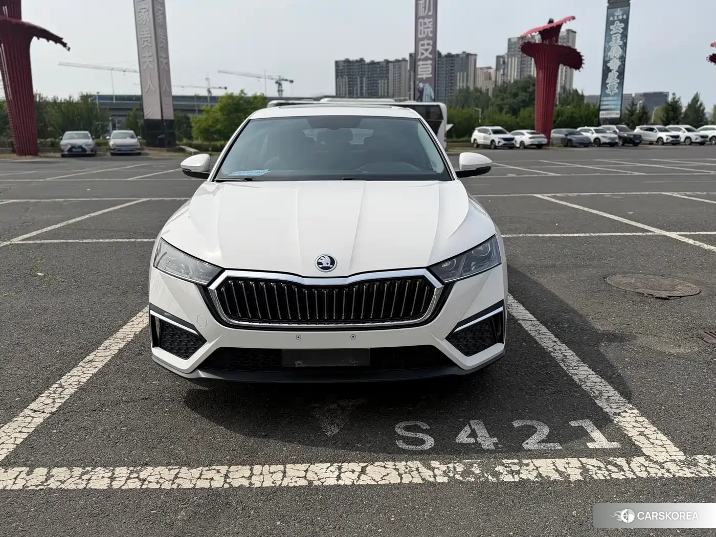 Skoda Octavia 2022 Белый из Китая