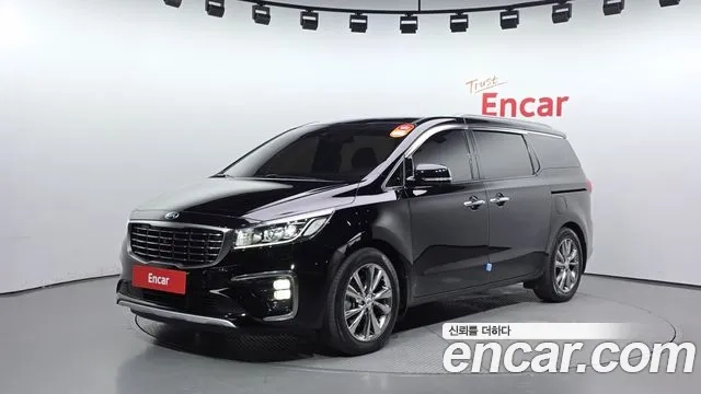 Kia The New Carnival 2019 Черный из Кореи